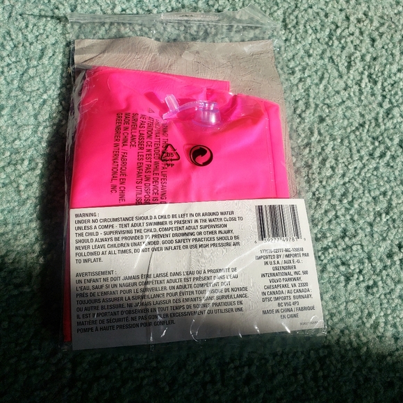 New Kids Swim Floatie Arm Bands | Pink | Swim - Picture 4 of 4